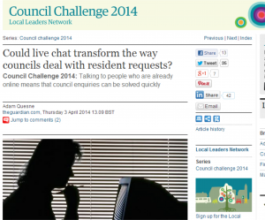 guardian leeds city council's live chat