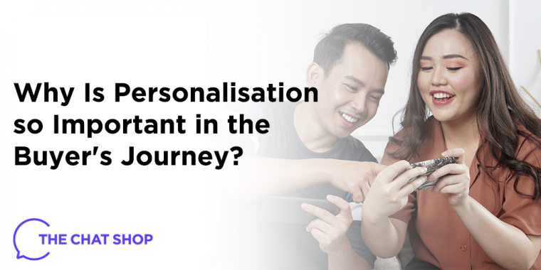 Personalisation as Part of the Buyer's Journey
