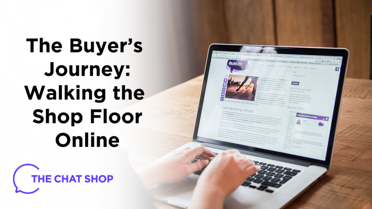 Walking the Shop Floor Online - The Buyer's Journey